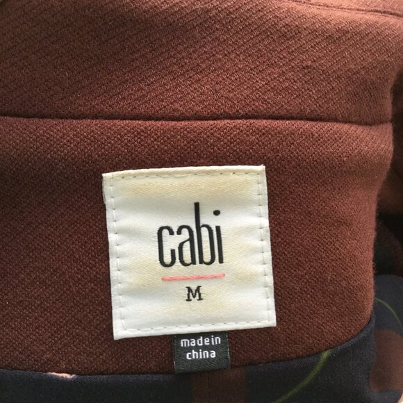 Cabi Brown Long Blazer Jacket m - Picture 6 of 11